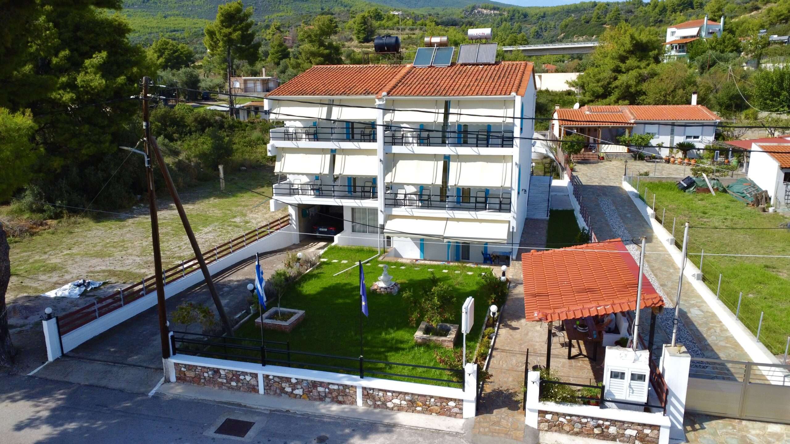 Το κατάλυμα από ψηλά